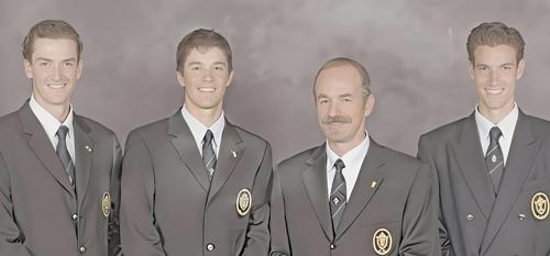 Pierre Thomas, Pierre Relecom, Thierry Notteboom, Herve Geers